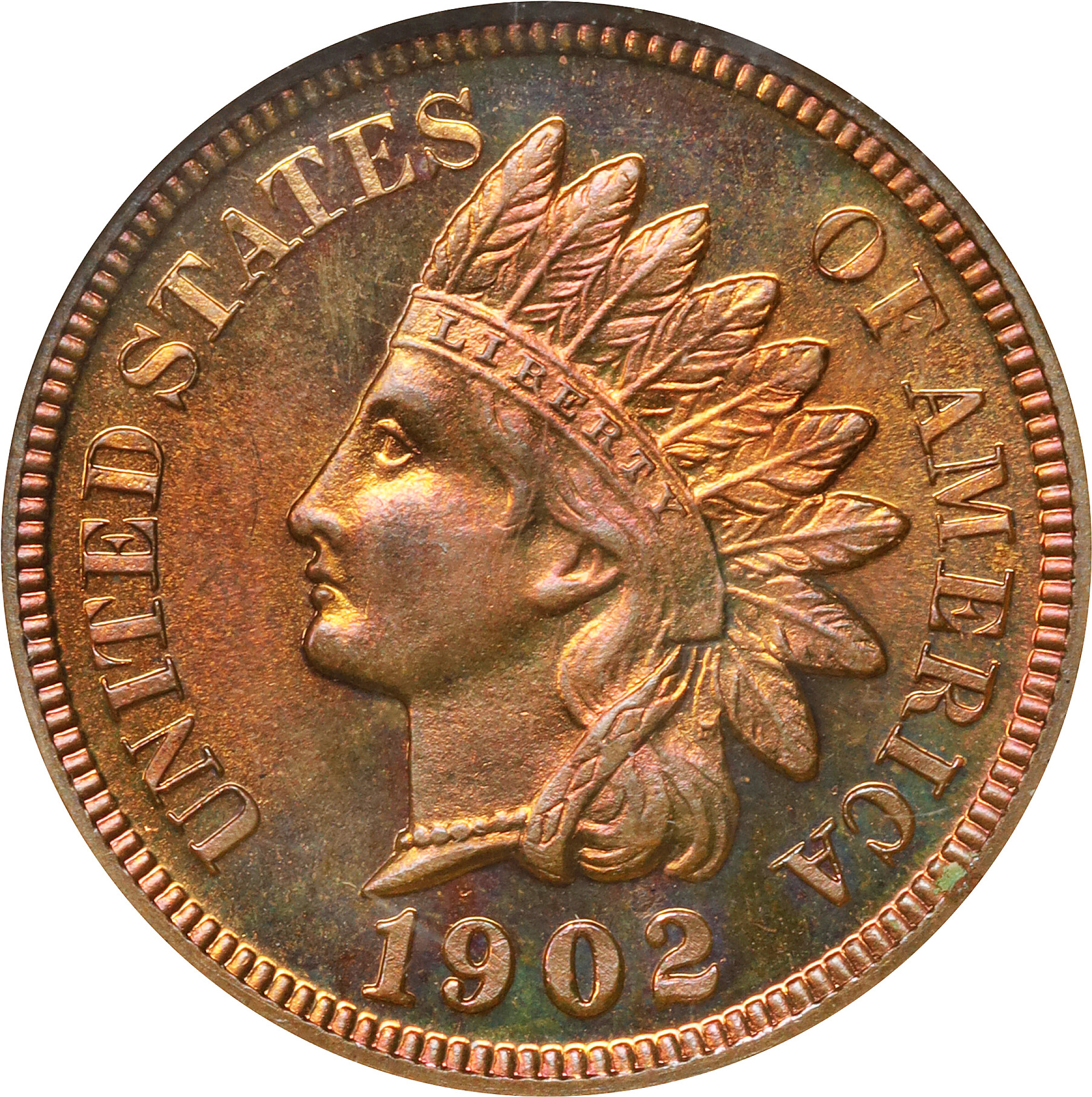 1902 1c PR RD PR60 RD CAC thumbnail 22