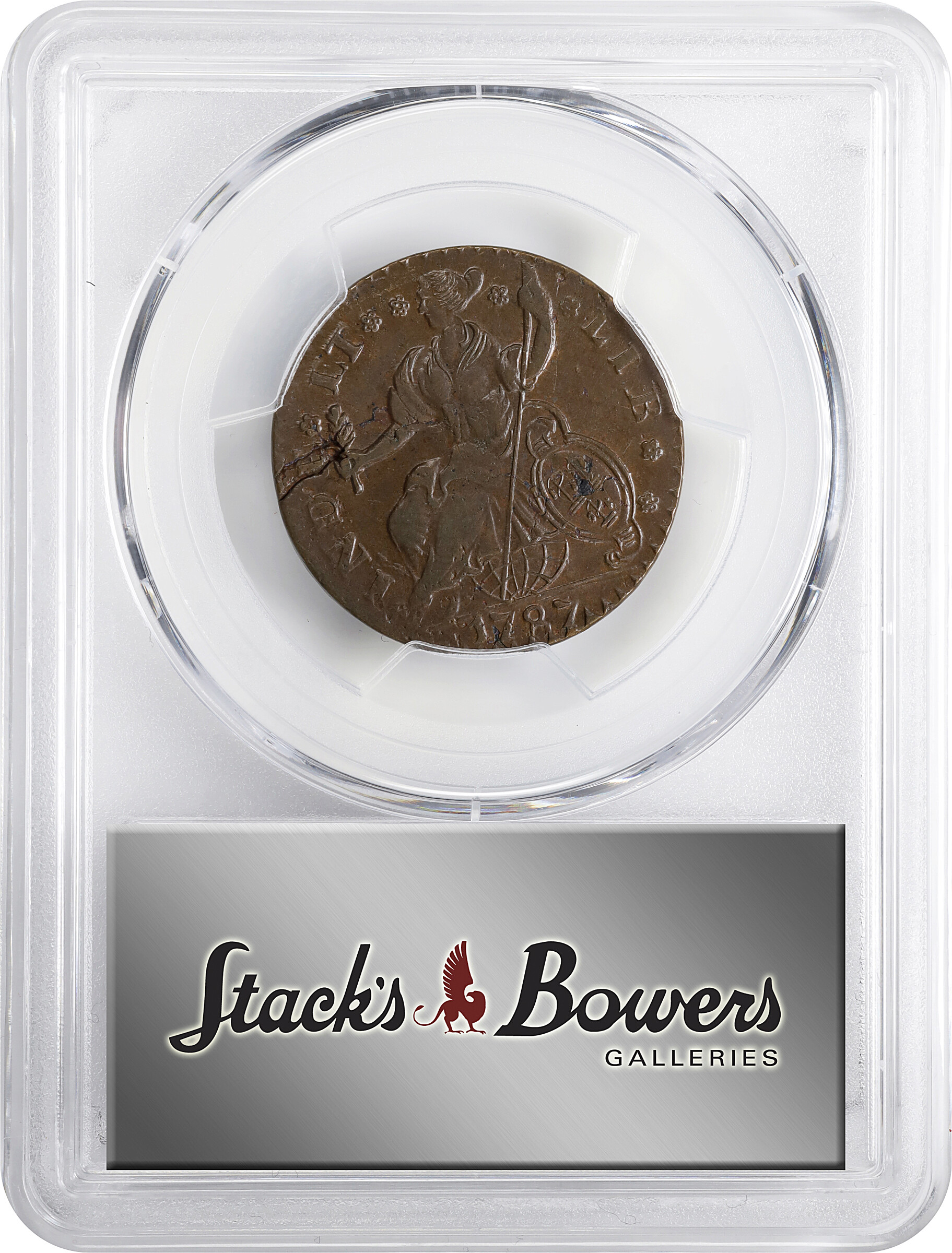 1787 Copper Connecticut, Mailed Bust Left, CONNECT, INDE MS BN AU50 BN thumbnail 22
