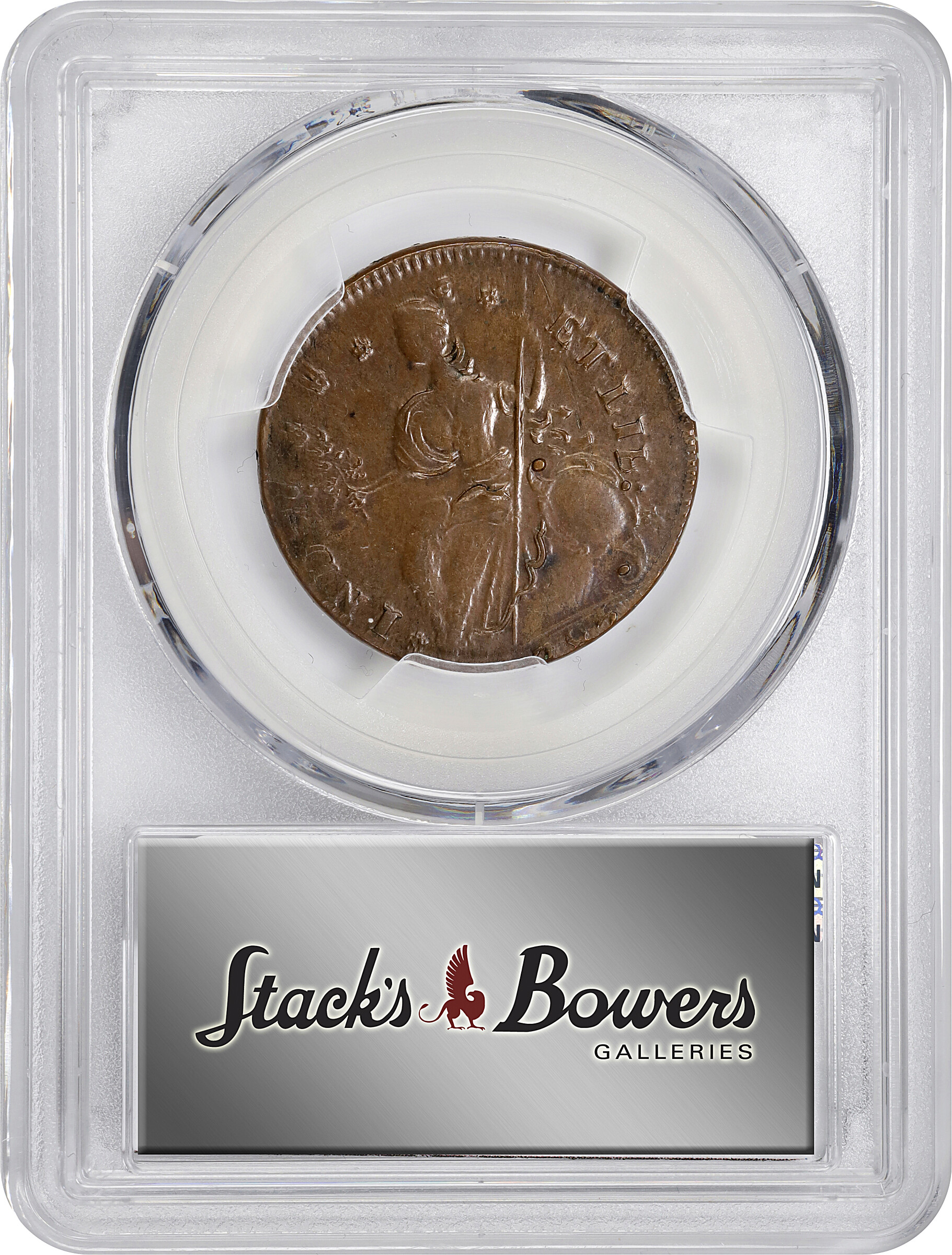1787 Copper Connecticut, Draped Bust Left MS BN MS63 BN thumbnail 4