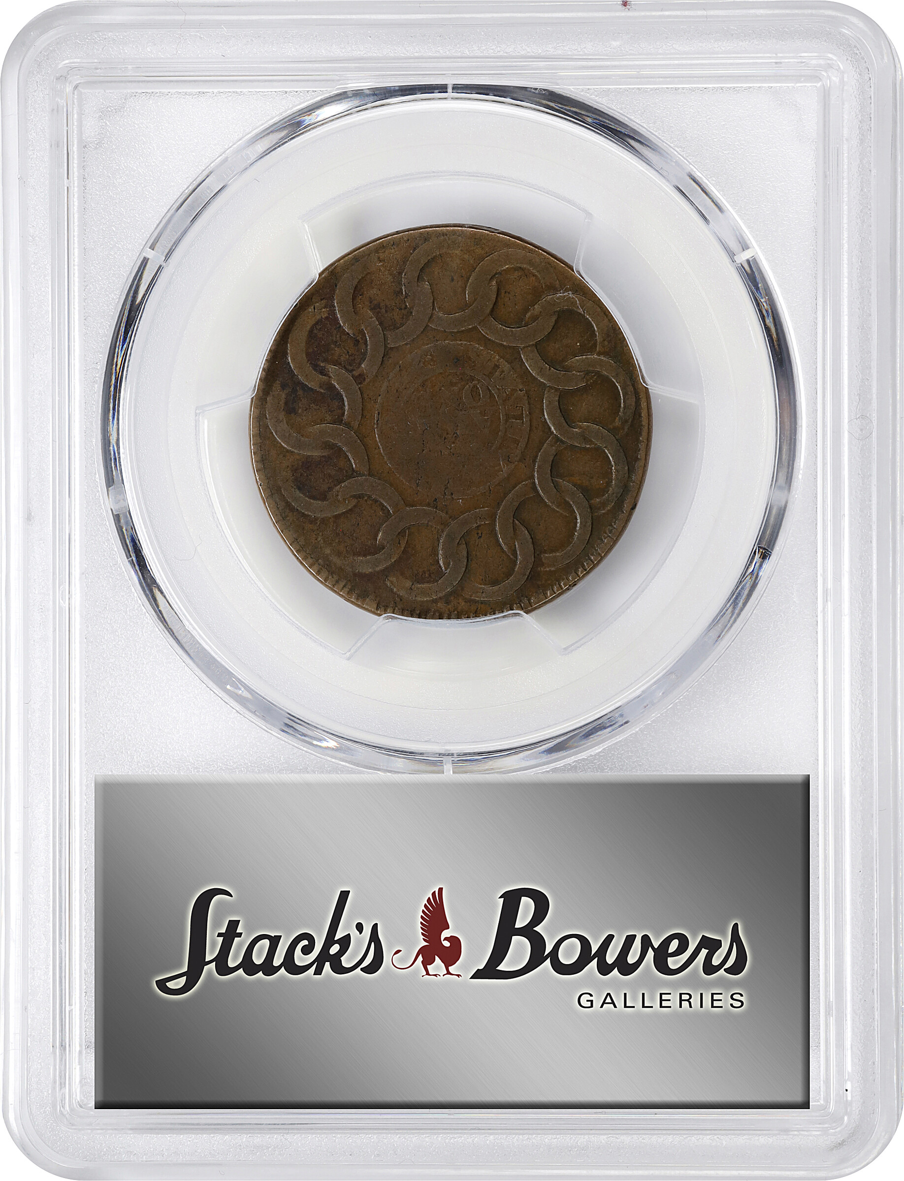 1787 Fugio 1c Cinquefoils, Raised Rims, Newman 12-Z MS BN F15 BN thumbnail 16