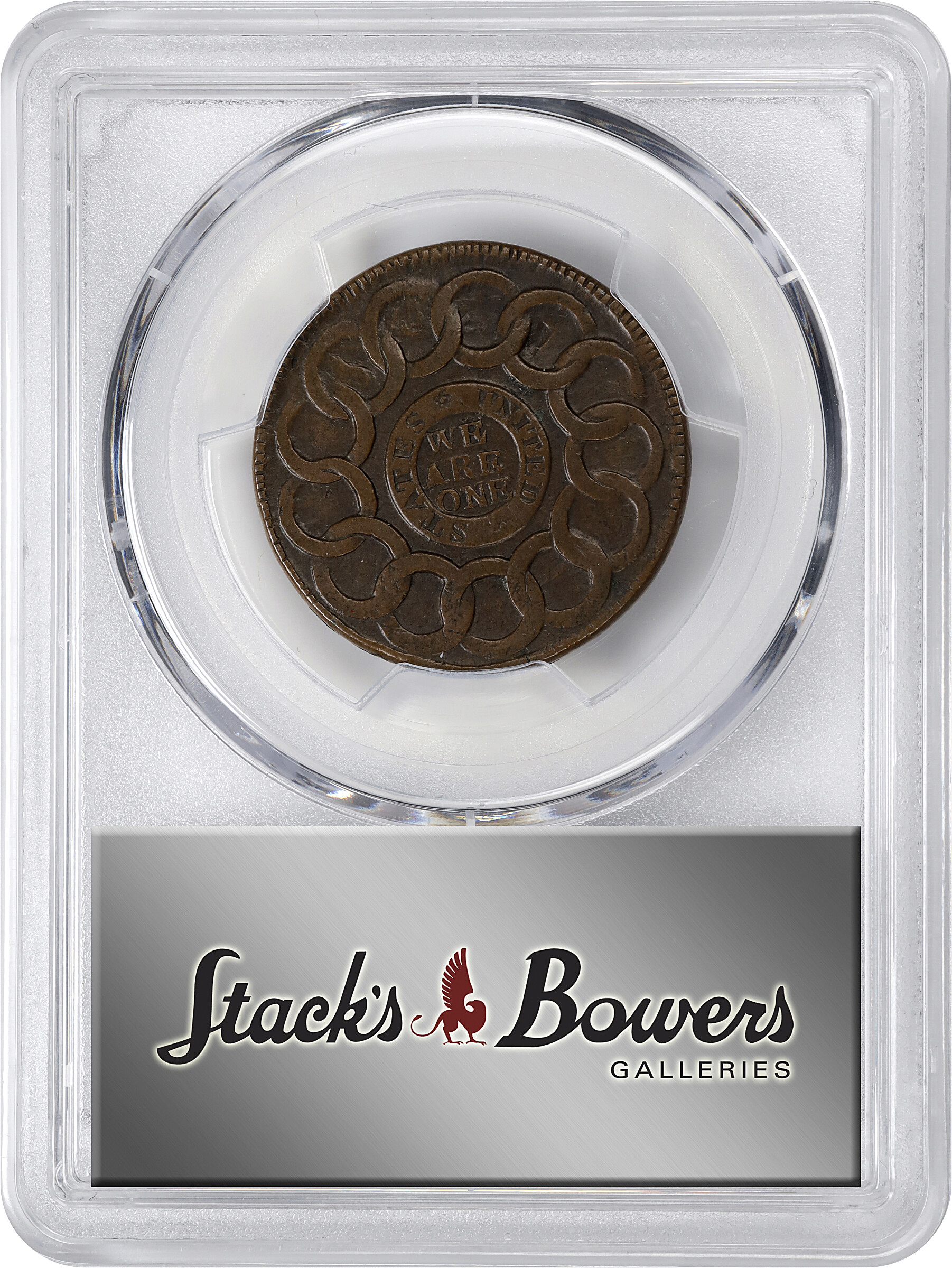 1787 Fugio 1c 4 Cinquefoils, STATES UNITED, Newman 18-U MS BN F15 BN CAC thumbnail 27