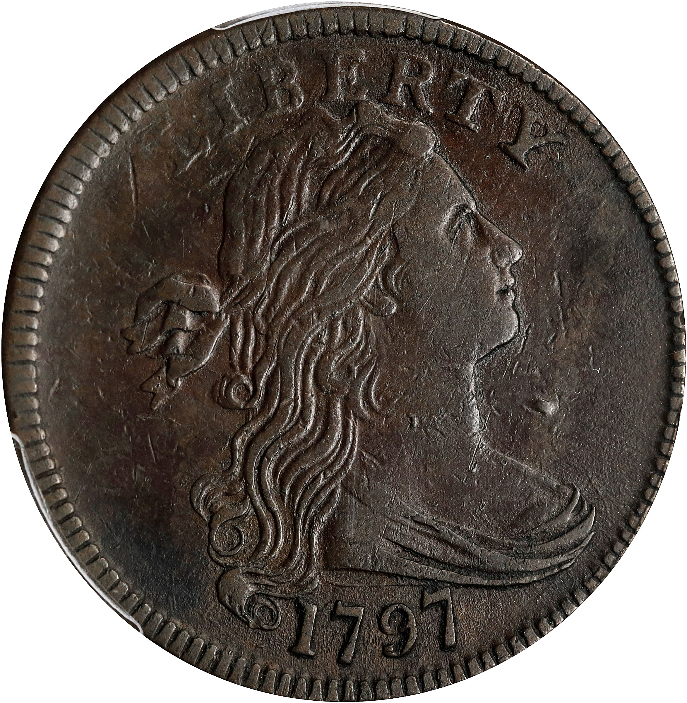 1797 1c Reverse of 1797, Stems, S-134  MS BN thumbnail 12