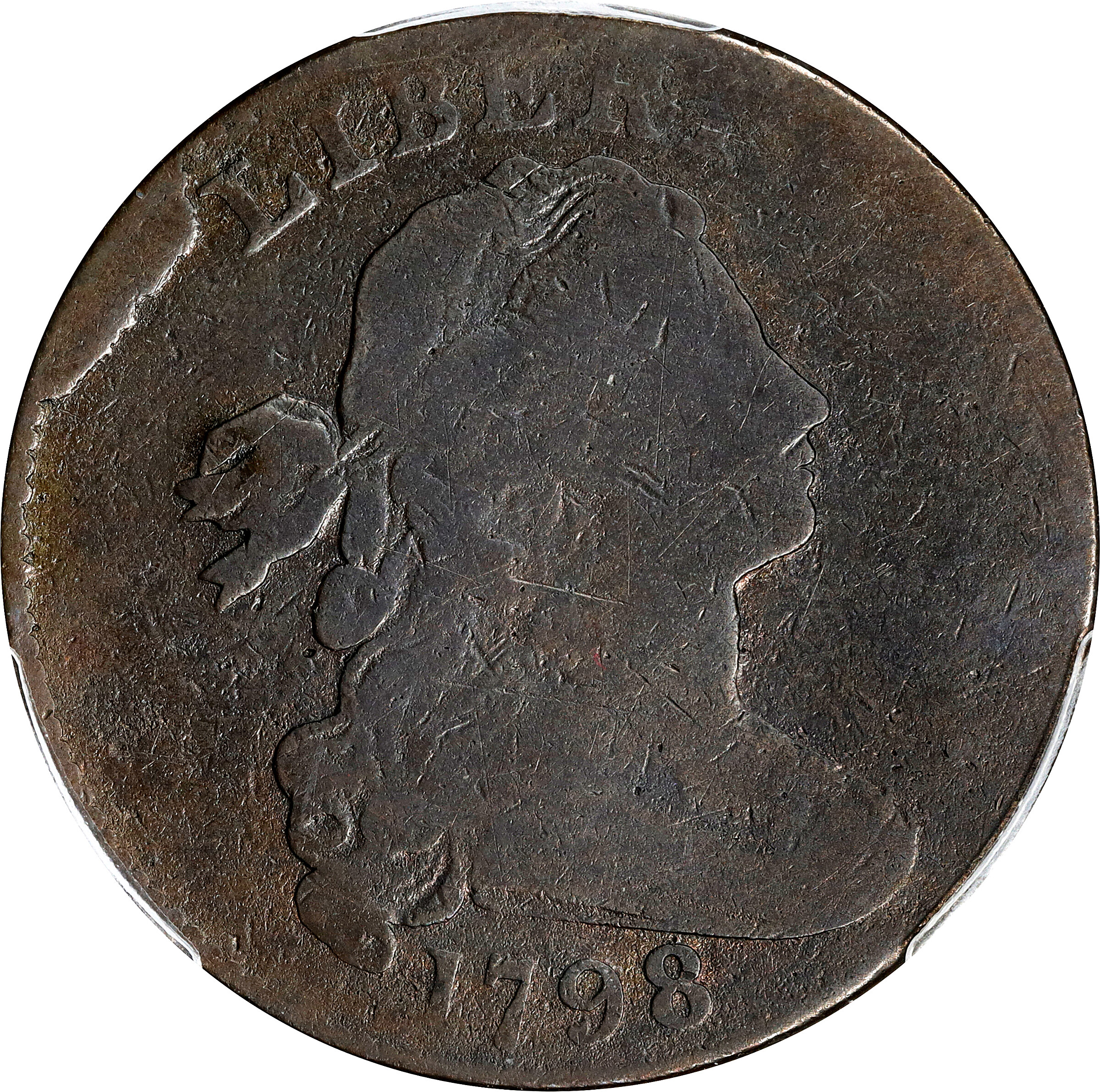 1798 1c 2nd Hair Style, S-171  MS BN thumbnail 11