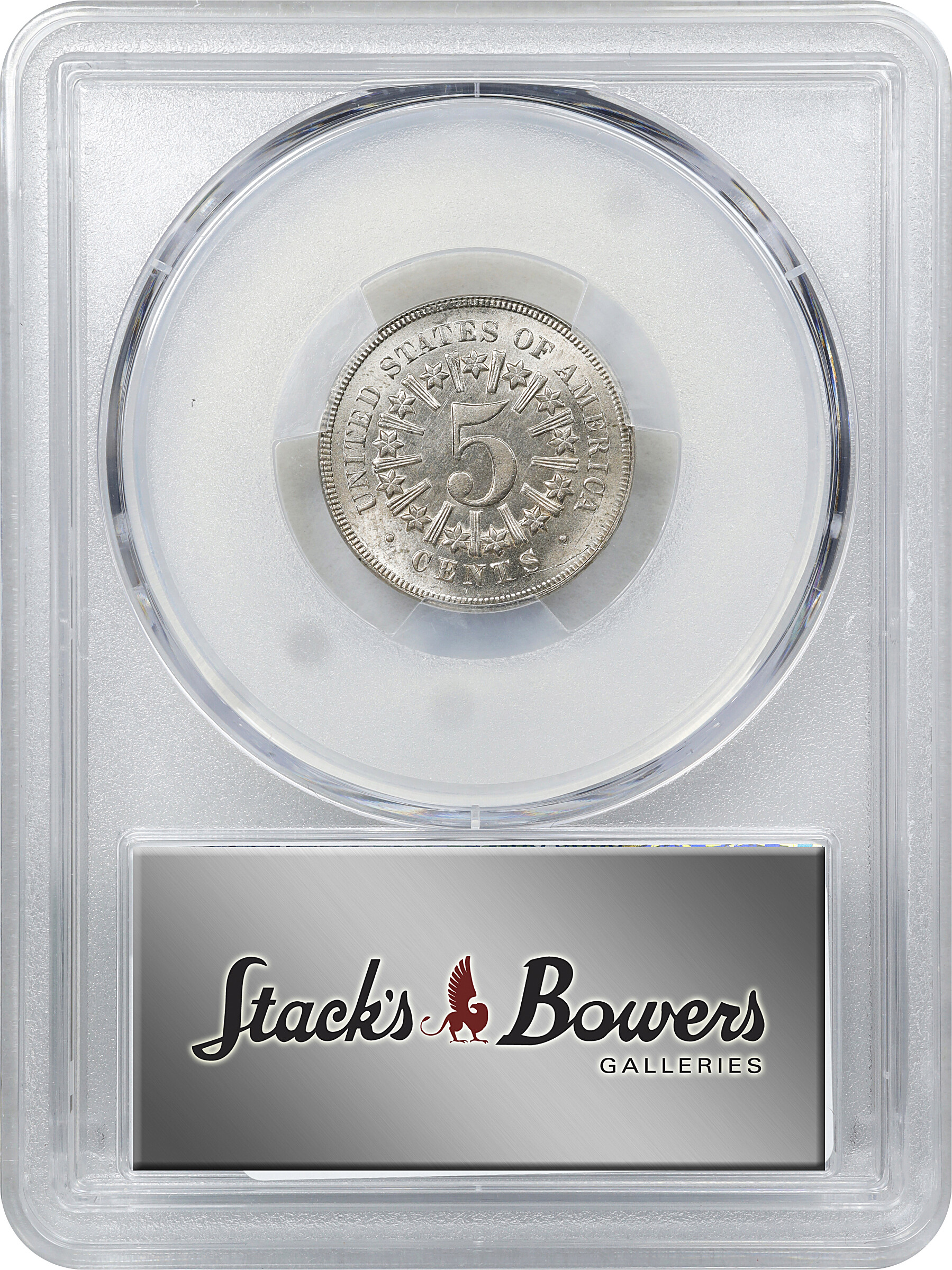 1867 5c Rays, Repunched Date, FS-301 MS thumbnail 15