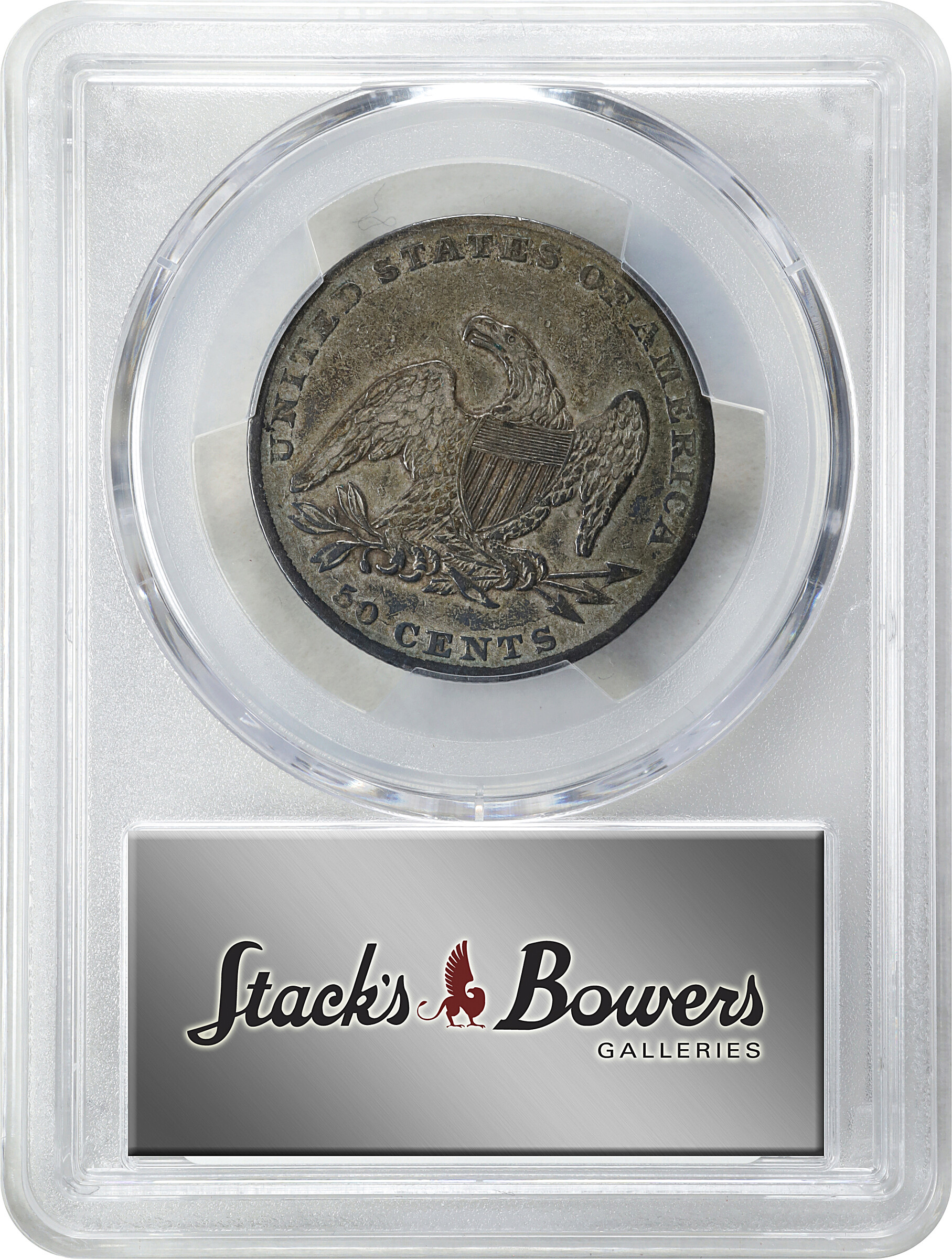 1837 50c Reeded Edge, GR-9 G4 CAC thumbnail 10