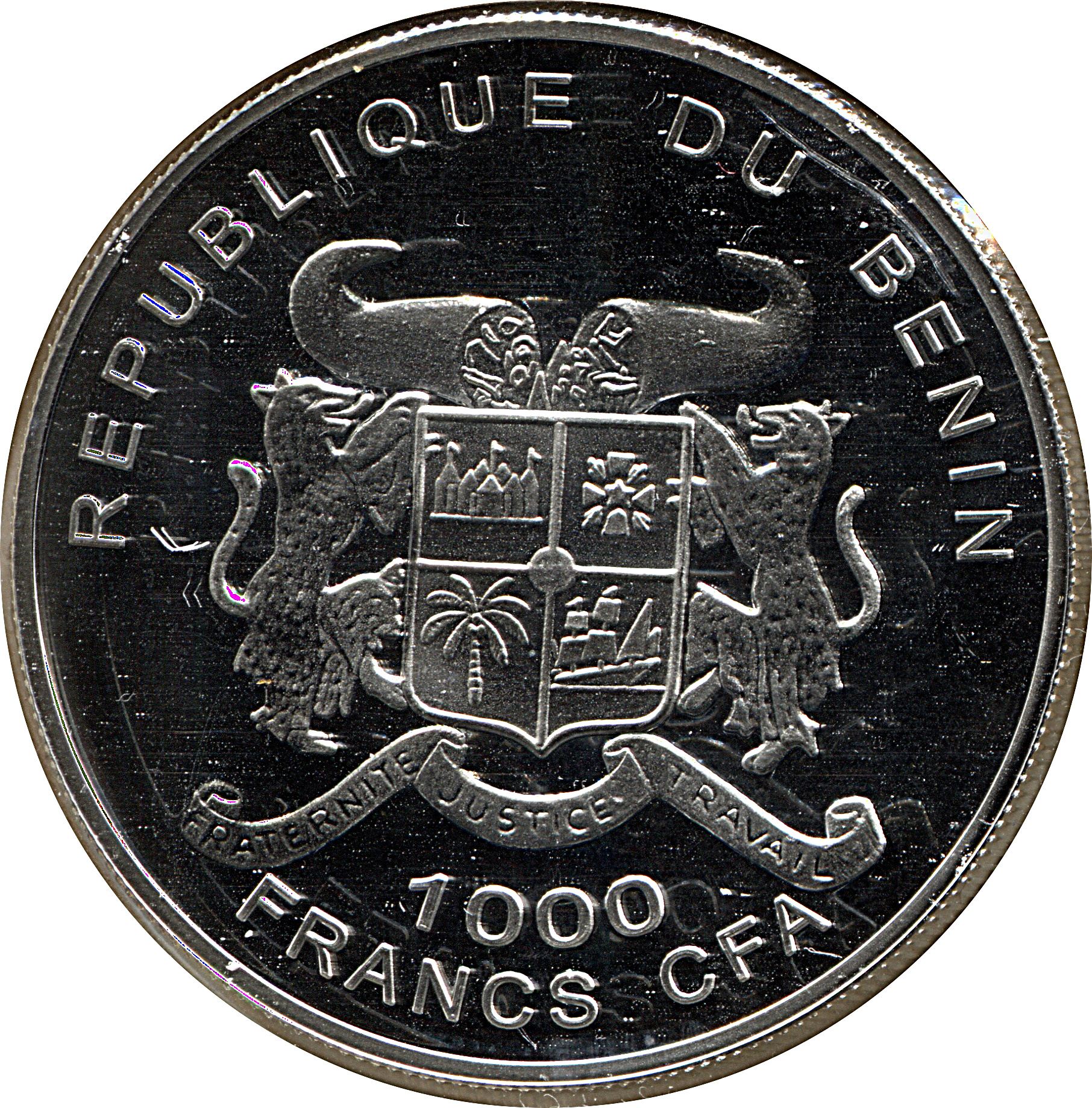 2001 1000 Fr CF Proof PR