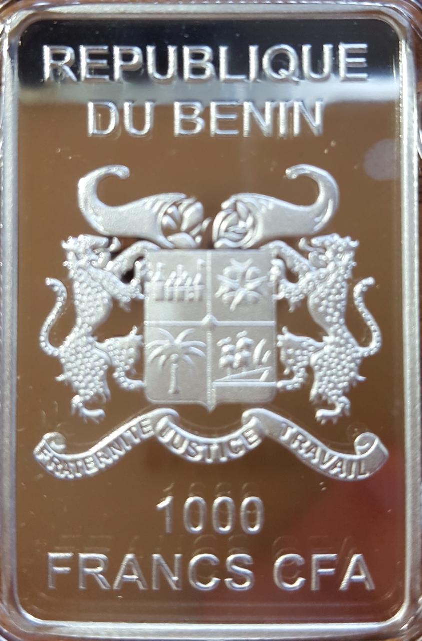 2015 1000 Fr CF Proof, colour printing PR