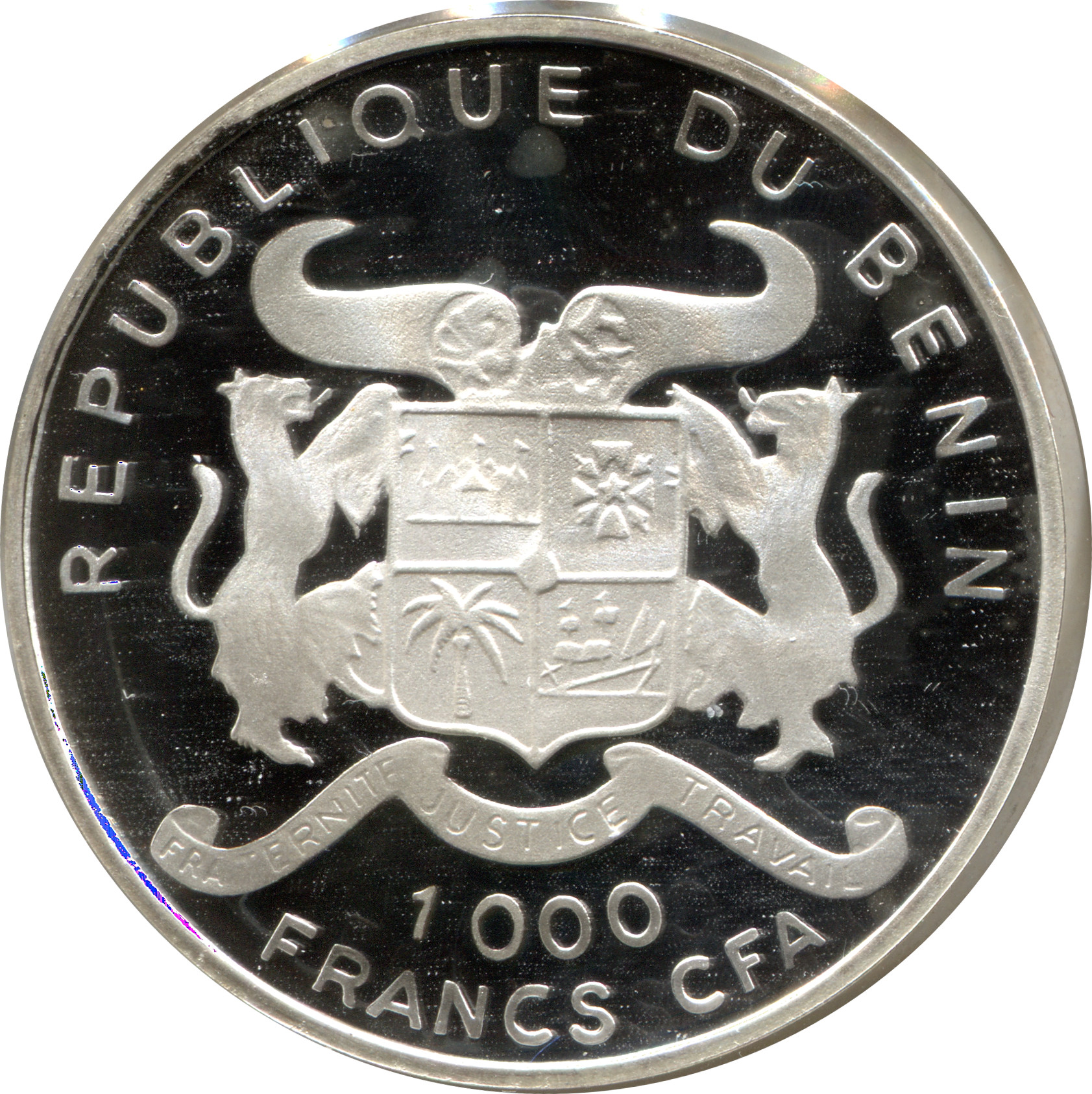 1999 1000 Fr CF Proof PR