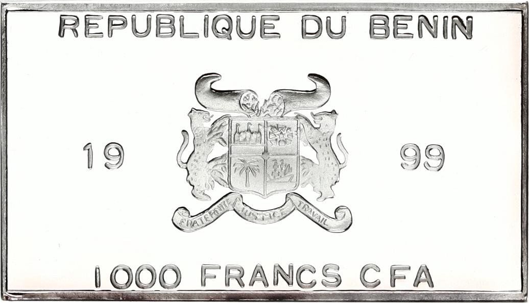 1999 1000 Fr Proof PR