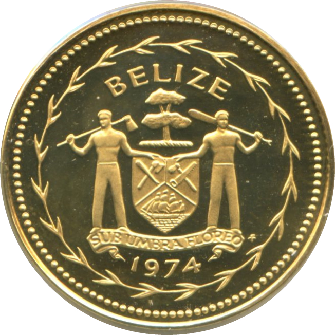 1974 5 Ce Proof PR