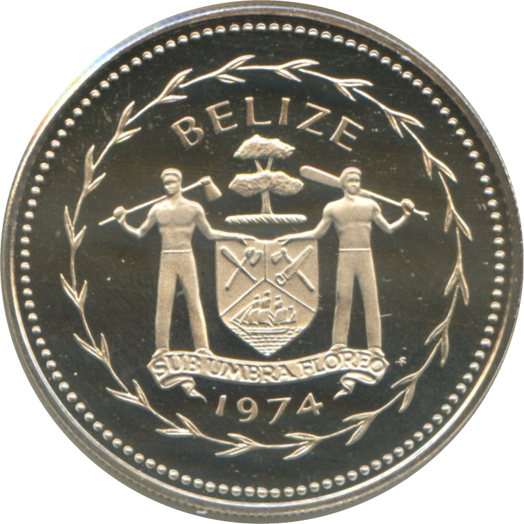 1974 25 Ce Proof PR