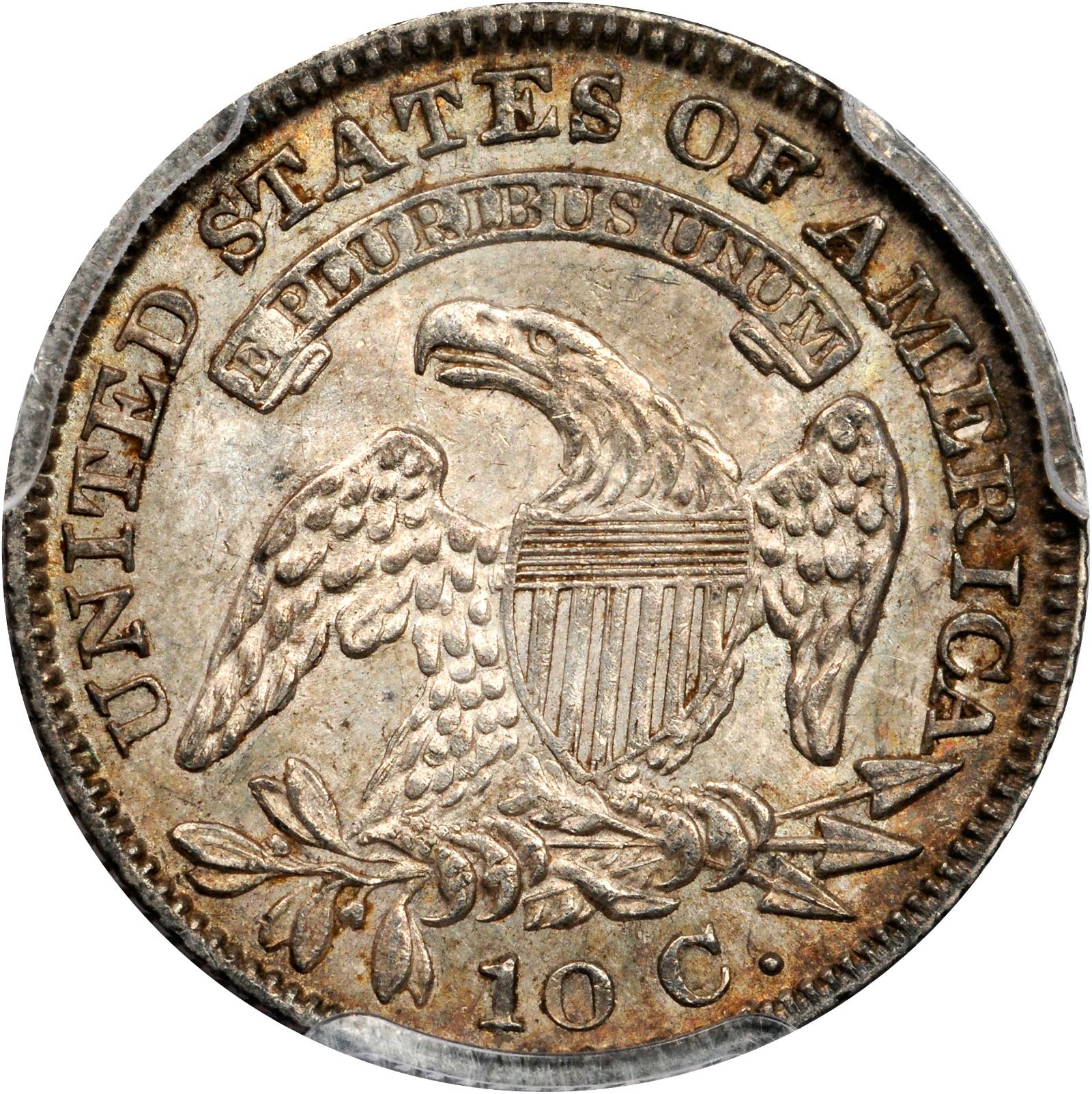 1829 10c Small 10C, JR-4 VG10 thumbnail 7