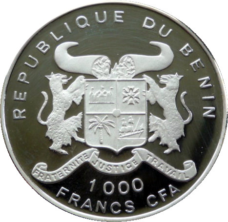 1995 1000 Fr CF Proof PR