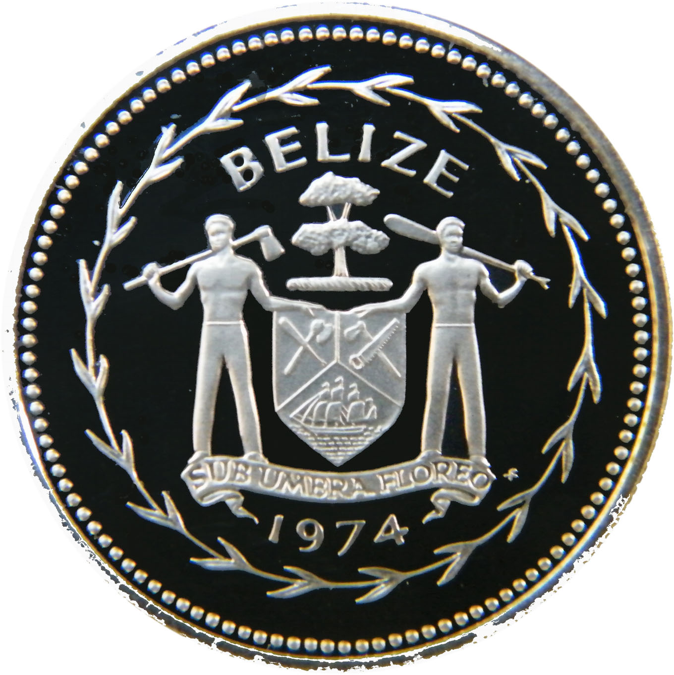 1974 25 Ce Proof PR