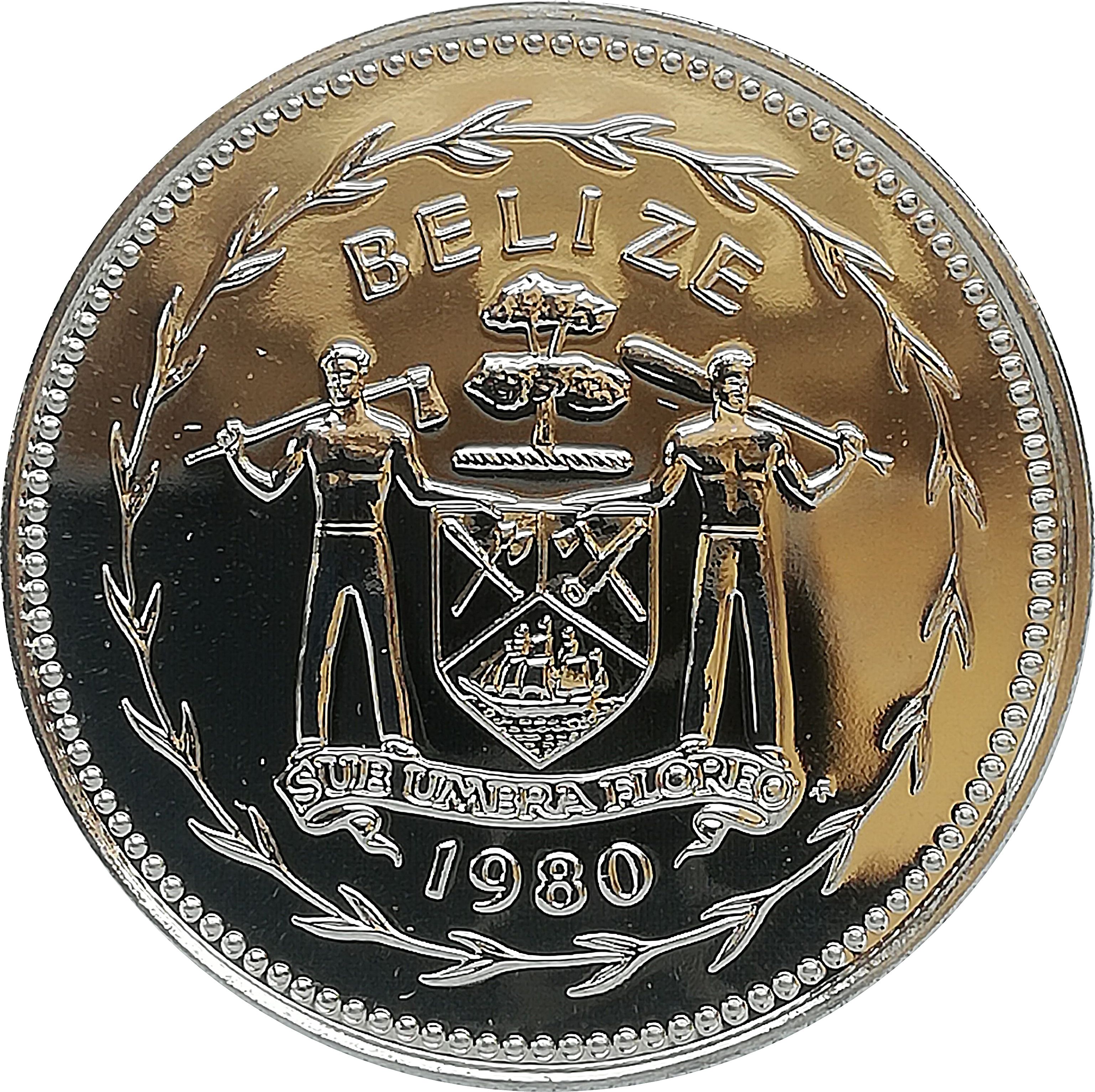 1981 25 Ce Special Uncirculated PR