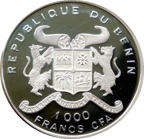 1994 1000 Fr CF Proof PR