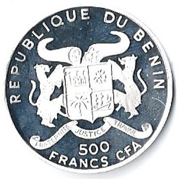 1997 500 Fr CF Proof PR