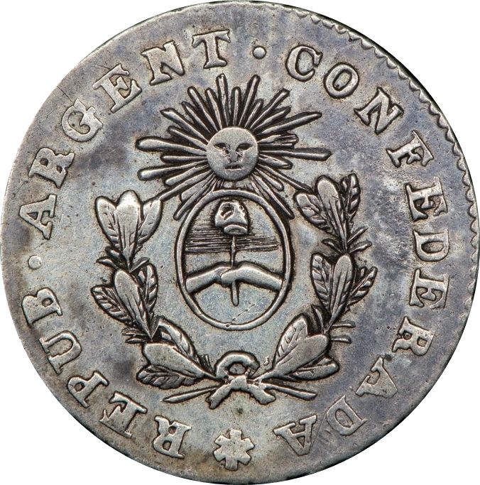 1854  ½ Re MS