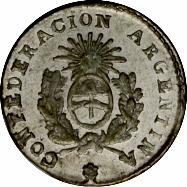 1854  ½ Re MS