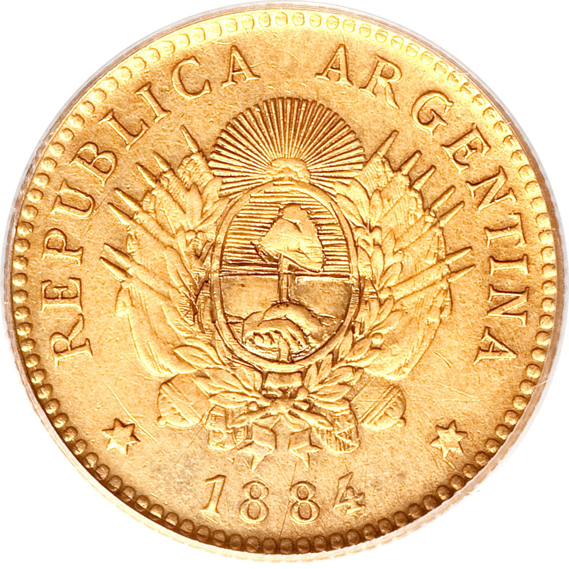 1881  2½ Pe (fr) Trés rare MS