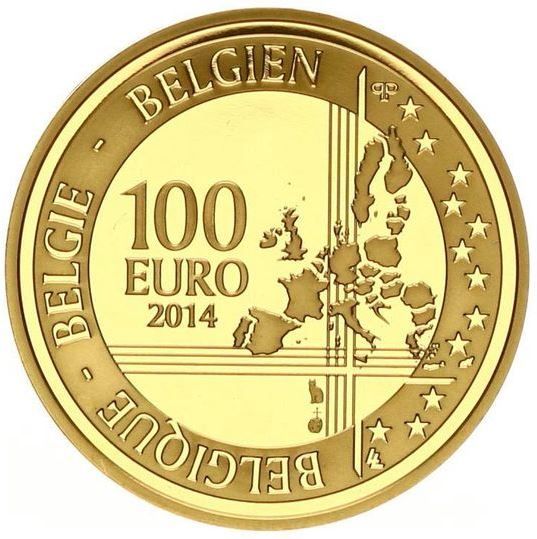 2014 100 Eu Proof PR