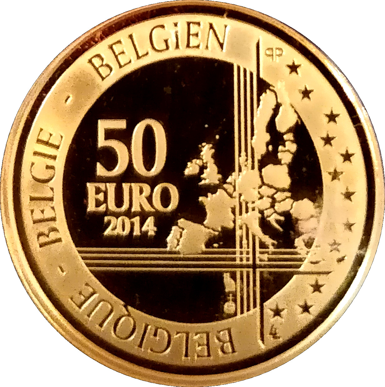 2014 50 Eu Proof PR