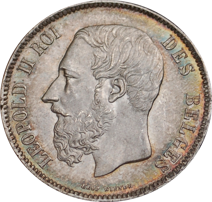 1873 5 Fr Morin 160; Position A; PROTEGE with normal spacing 27 mm MS