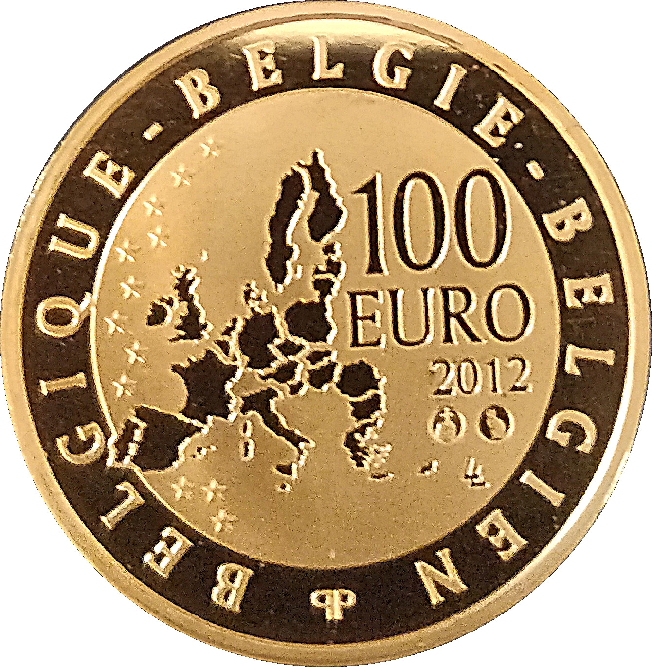 2012 100 Eu Proof PR