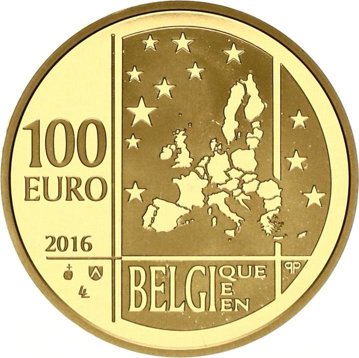 2016 100 Eu Proof PR