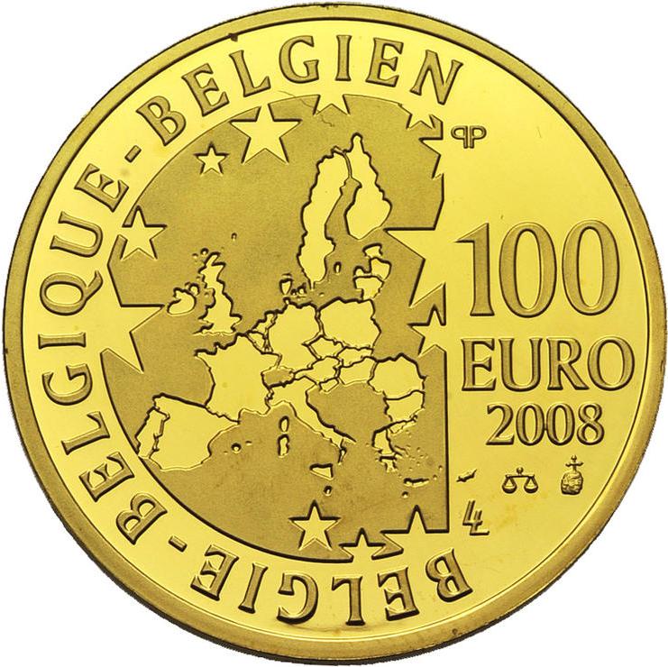 2008 100 Eu Proof PR