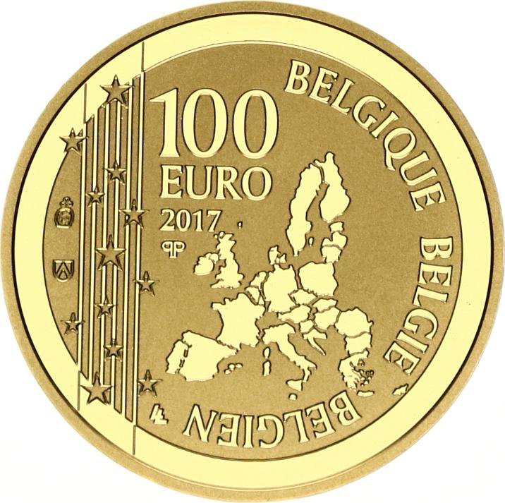 2017 100 Eu Proof PR