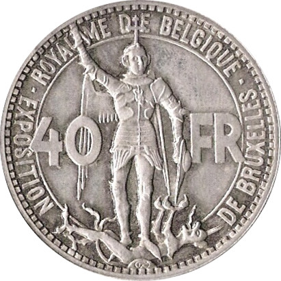 1935 40 Fr (fr) Rare PR