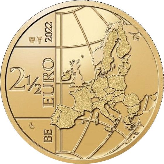 2022  2½ Eu In Set MS