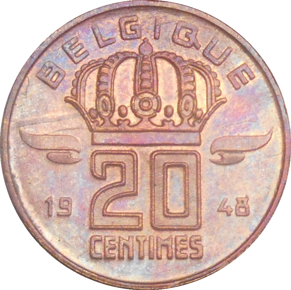 1948 20 Ce Under the rule of Prince Charles PR