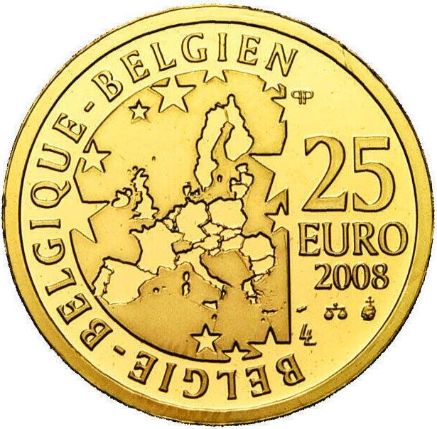 2008 25 Eu Proof PR