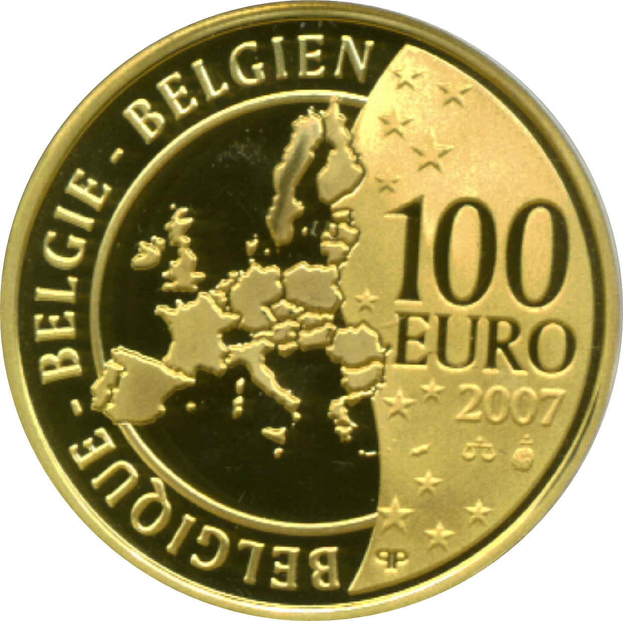 2007 100 Eu Proof PR