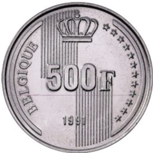 1991 500 Fr Morin 850; Brilliant Uncirculated MS