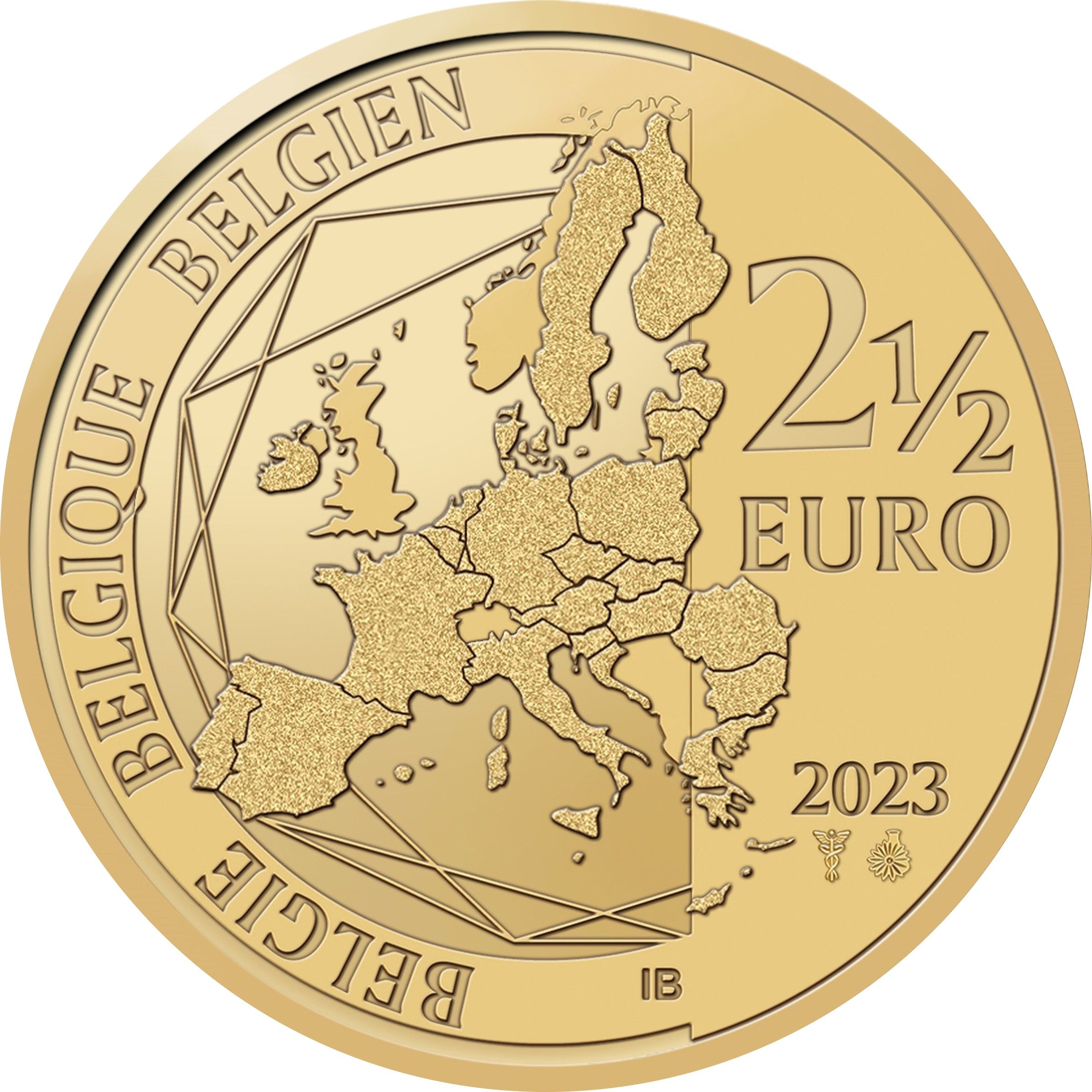 2023  2½ Eu Coincard MS