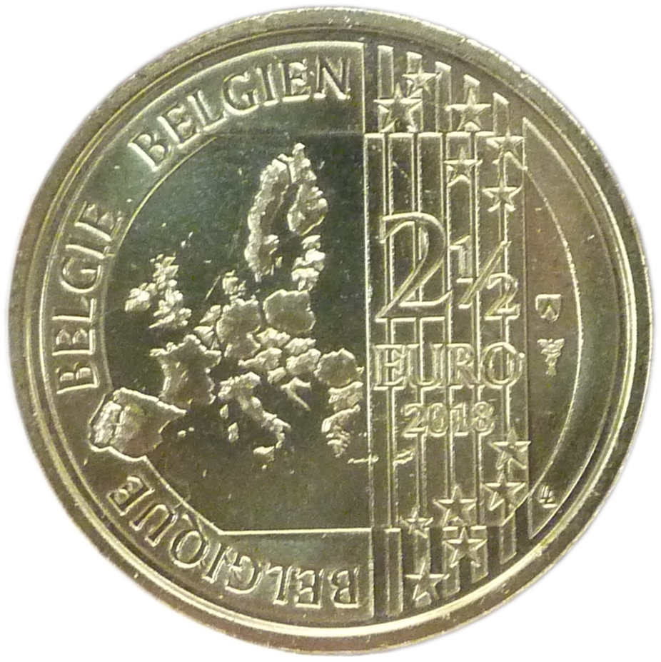 2018  2½ Eu (fr) Coincard MS