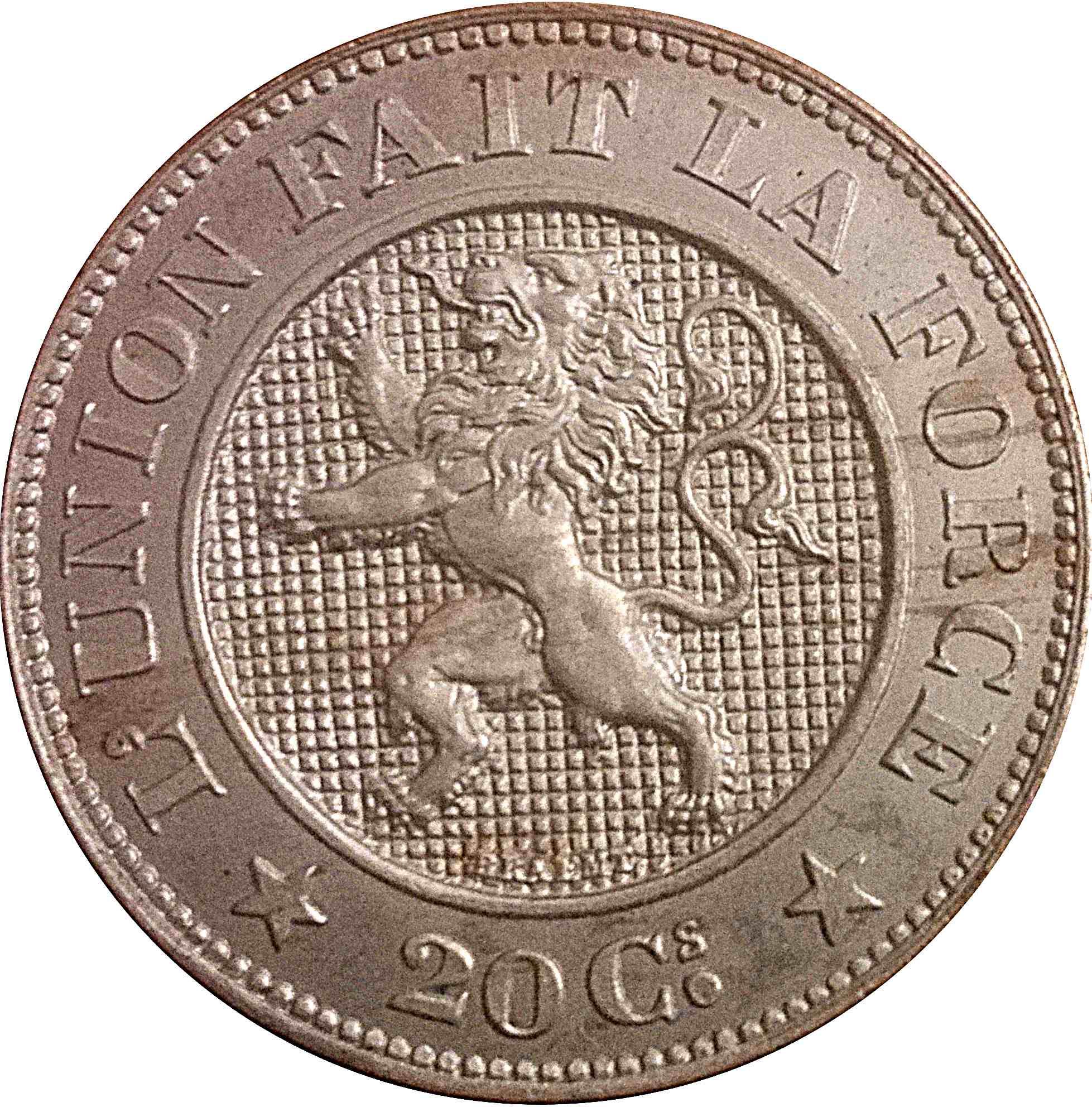 1860 20 Ce Pattern PR