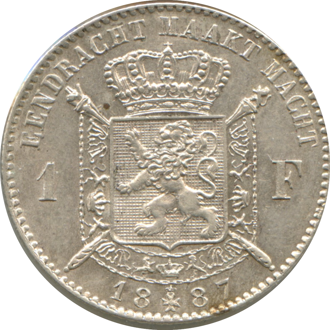 1886 1 Fr MS