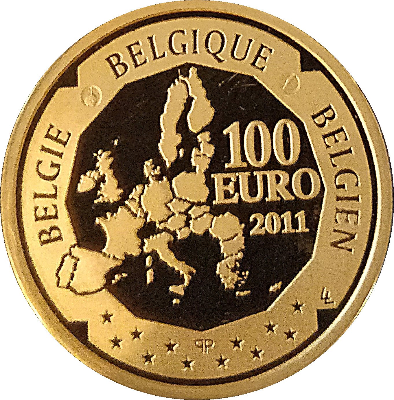 2011 100 Eu Proof PR