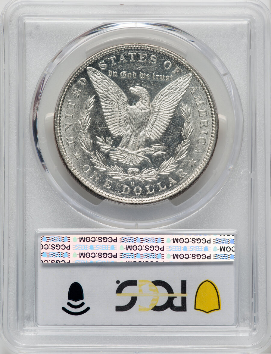 1881-O $1 Pummeled Eye, VAM-1D, AU55 PCGS. A Hit List Variety. PCGS Population: (13/35). NGC Census: (0/0). AU55. ...