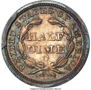 image for: 1844-O H10C MS65+ PCGS. CAC. V-1. ...