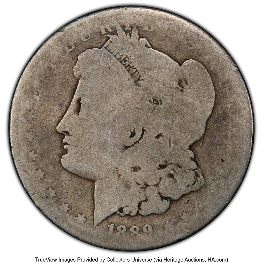 Image for 1889-CC $1 AG2 CAC