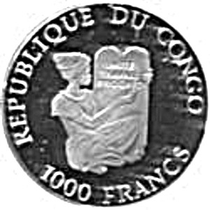 2004 1000 Fr CF Proof PR