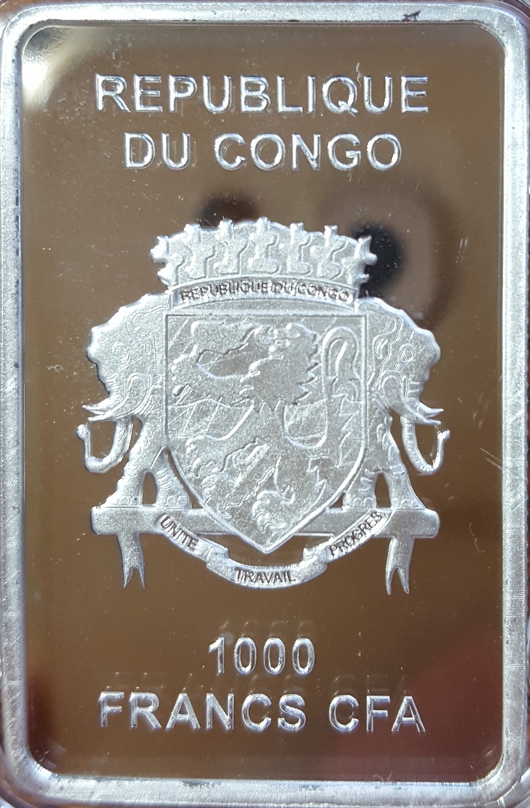 2015 1000 Fr CF Proof; digital printing PR