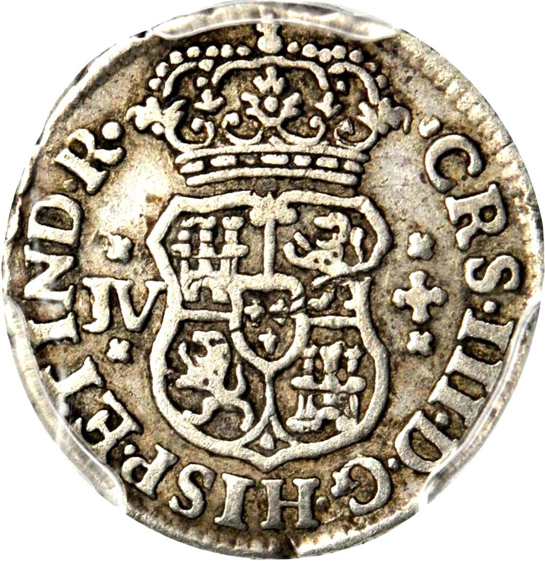 1760  ½ Re Probably unique MS