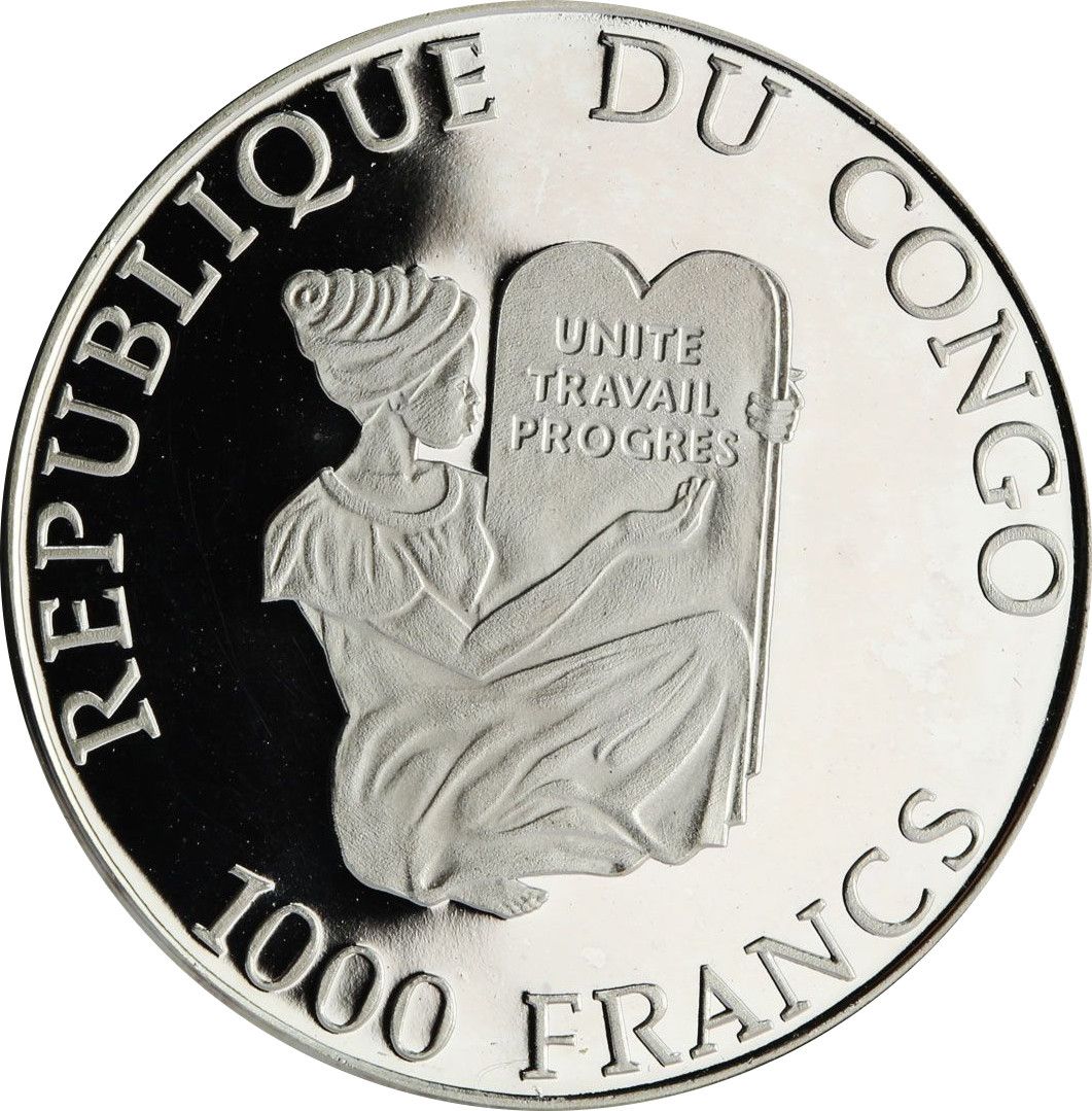 1998-1998 1000 Fr CF Proof PR