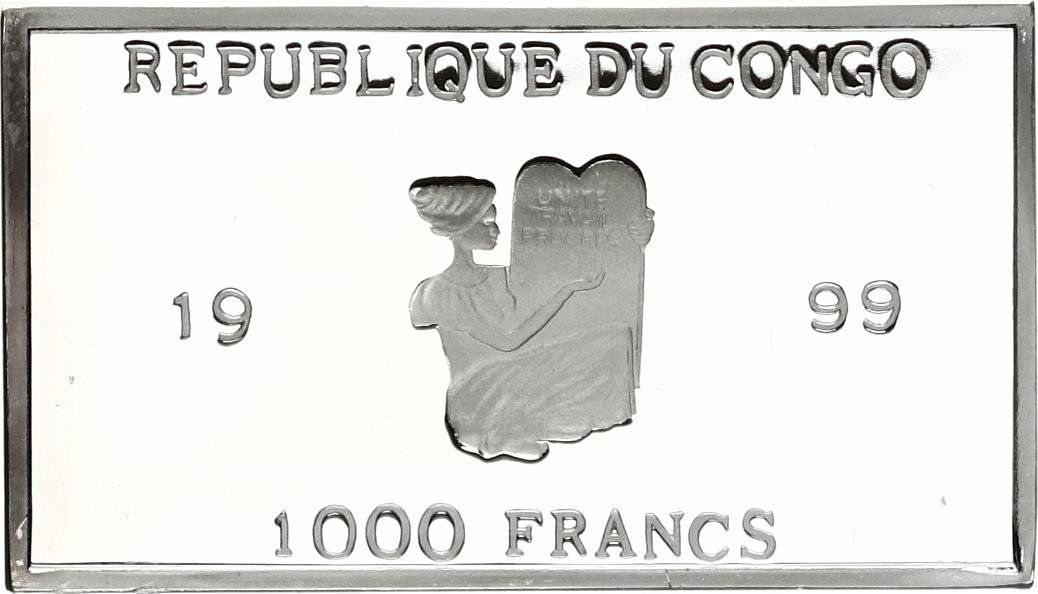 1999 1000 Fr CF Proof PR